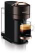 nespresso vertuo next env120 capsule coffee machine, brown logo