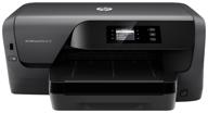 inkjet printer hp officejet pro 8210, color. a4, black logo