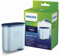 water filter for philips coffee machine ca6903/10, blue логотип
