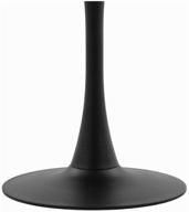 table stool market tulip style 80 black logo