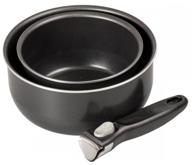 набор ковшей tefal ingenio black 3 04131830 3 пр. черный логотип