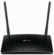 wi-fi router tp-link tl-mr6400, black логотип