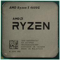 процессор amd ryzen 5 4600g am4, 6 x 3700 мгц, oem логотип