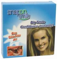 snap-on smile false veneers for teeth - enhance your smile with 2pcs. in natural-looking ultra-white логотип