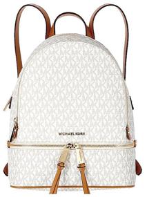 img 3 attached to Backpack MICHAEL KORS, Optic White