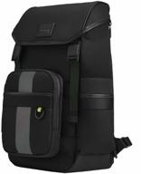 рюкзак ninetygo business multifunctional backpack 2в1 черный логотип