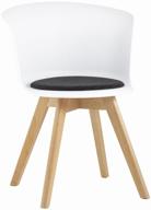 стул для кухни blossom с подушкой, белый логотип