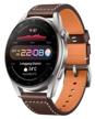 smart watch huawei watch 3 pro classic wi-fi nfc ru, grey/brown logo