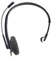 computer headset accutone um200 usb, black logo