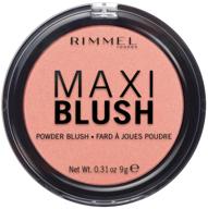 rimmel maxi blush, 001 third base logo