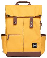 backpack 90 points vibrant college casual backpack, yellow logo