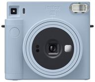 fujifilm instax square sq1 blue glacier: instant printing camera with 62x62 mm image printing logo