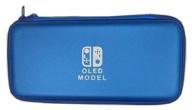 protective case/bag for nintendo switch oled hori (nsw-086c) blue logo