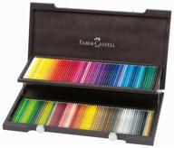 faber-castell albrecht durer watercolor pencils, 120 colors, wooden box (117513) logo
