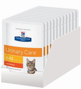 img 4 attached to Hill's Prescription Diet c / d Multicare wet cat food, for the prevention of KSD, with chicken 12 pcs x 85 g (pieces in sauce)