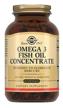 solgar omega-3 fish oil concentrate caps, 60 caps logo