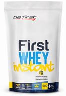 1456 be first first whey instant protein 900 gr. logo