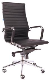 img 4 attached to 🪑 Everprof Rio M Executive Computer Chair with Genuine Leather Upholstery in Black