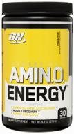 amino acid complex optimum nutrition essential amino energy, pineapple, 270 gr. logo