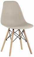 chair stool group style dsw, solid wood/metal, color: beige логотип