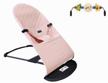 good luck chaise longue with a toy, pink logo