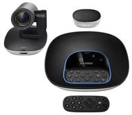 📹 black logitech vc group bluetooth video conferencing system логотип