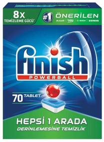 img 4 attached to 🧼 Deep Clean with Finish All in 1 Dishwasher Tablets - 70 pcs