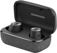 sennheiser momentum true wireless 2 wireless headphones, black логотип