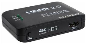 img 3 attached to Switch Palmexx 3HDMI*1HDMI 4K/60Hz YUV 4:4:4 HDR (2160P, 3D, HDMI V2.0)