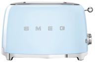 🍞 smeg tsf01pbeu pastel blue toaster: stylish and efficient toasting solution logo
