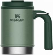 thermo mug stanley classic, 0.47 l, dark green logo