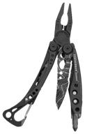 мультитул пассатижи leatherman skeletool topo (832755) черный логотип