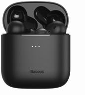 wireless headphones baseus w06 encok, black logo