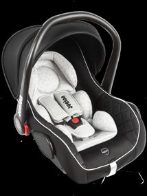 img 3 attached to Car JUNION Uma group 0 (0-13 kg), black and gray