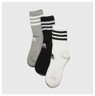 socks adidas 3-stripes cushioned size 40/42 logo