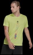 t-shirt adidas, size xl, pulse lime logo