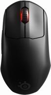 steelseries prime wireless gaming mouse, black логотип
