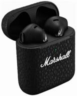 marshall minor iii wireless headphones, black logo