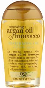 img 3 attached to OGX Argan Moroccan Hair Restoration Oil Penetrating Oil