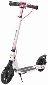 img 4 attached to Children's 2-wheel city scooter TechTeam City Scooter Disk Brake 2020, white/pink