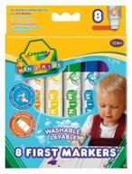 🎨 crayola mini kids felt pens set – 8 pcs. fun and colorful 8324 logo