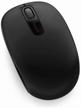 microsoft mobile mouse 1850 black optical (1000dpi) wireless usb for laptop (2but) logo