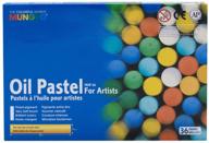 mungyo oil pastel for artists pastel set, 36 colors logo