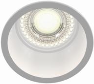 lamp maytoni reif dl049-01w, gu10, 50 w, armature color: white, shade color: white logo