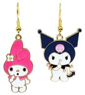 earrings kuromi "melody / kuromi" logo