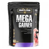 🍓 maxler mega gainer: powerful 1000g strawberry weight gainer for superior muscle growth logo