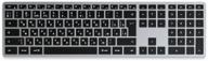 satechi slim x3 bluetooth keyboard-ru wireless keyboard. layout - russian. color - gray space. logo