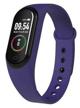 smart bracelet bandrate smart brsm44t with heart rate, pedometer, blood pressure monitor, blue logo
