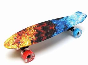img 4 attached to Children's mini-cruiser Triumf Active TLS-401G, 22.3x6, flames