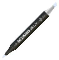 sketchmarker brush marker 2, b94 haze blue logo